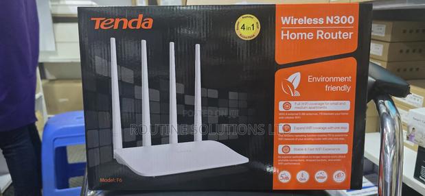 Tenda Router F6 - main view