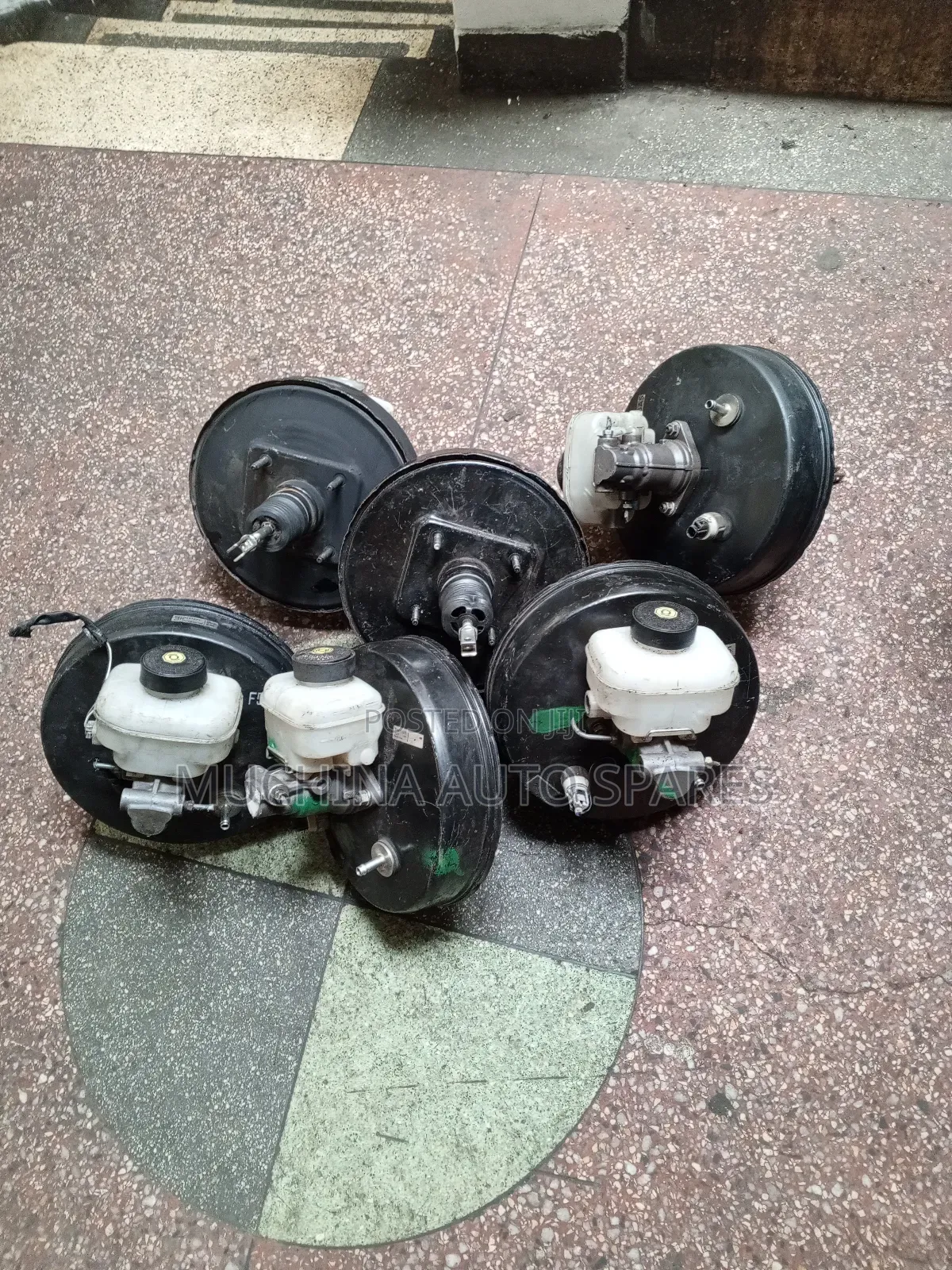 Brake Booster and Master Cylinder Toyota Box7l