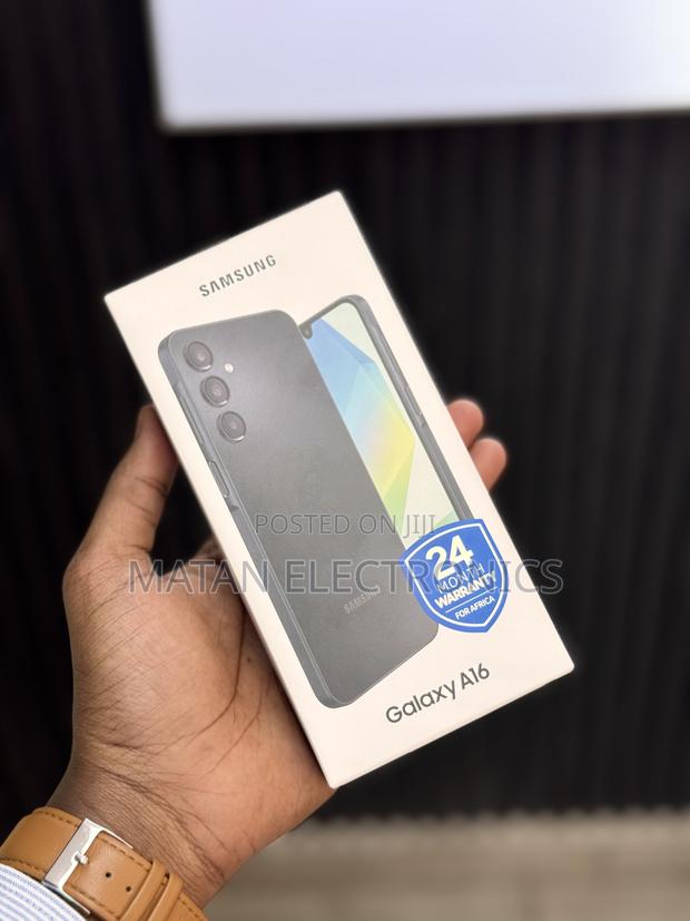 New Samsung Galaxy A16 128 GB Black - main view