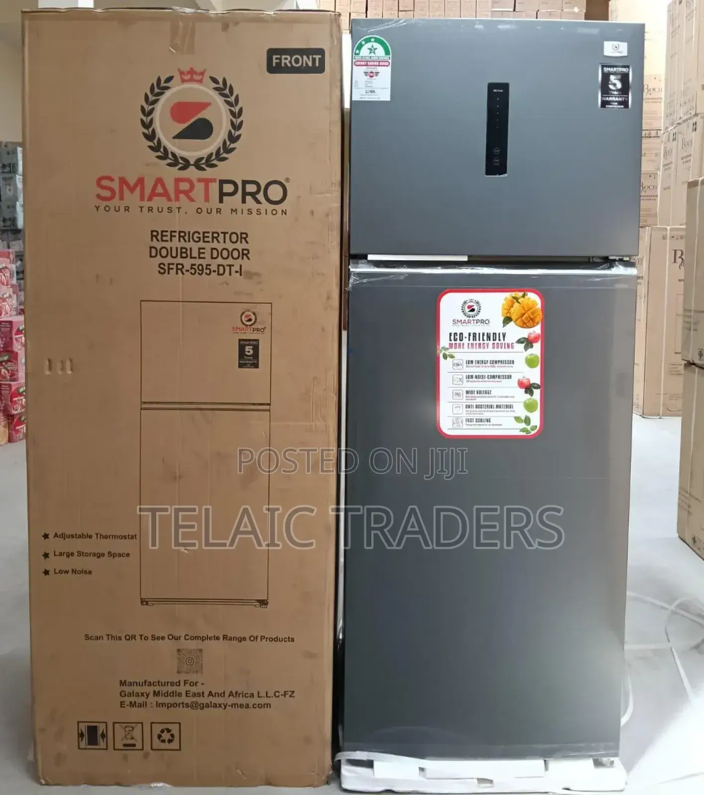 Smart Pro SFR 595 Dt-I 2 Door No Frost [ 464 Litres ]-