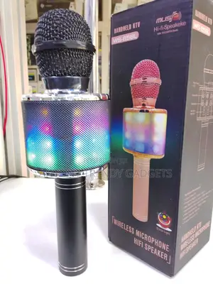 Ws-858l Handheld Ktv Wireless Bluetooth Karaoke Microphone