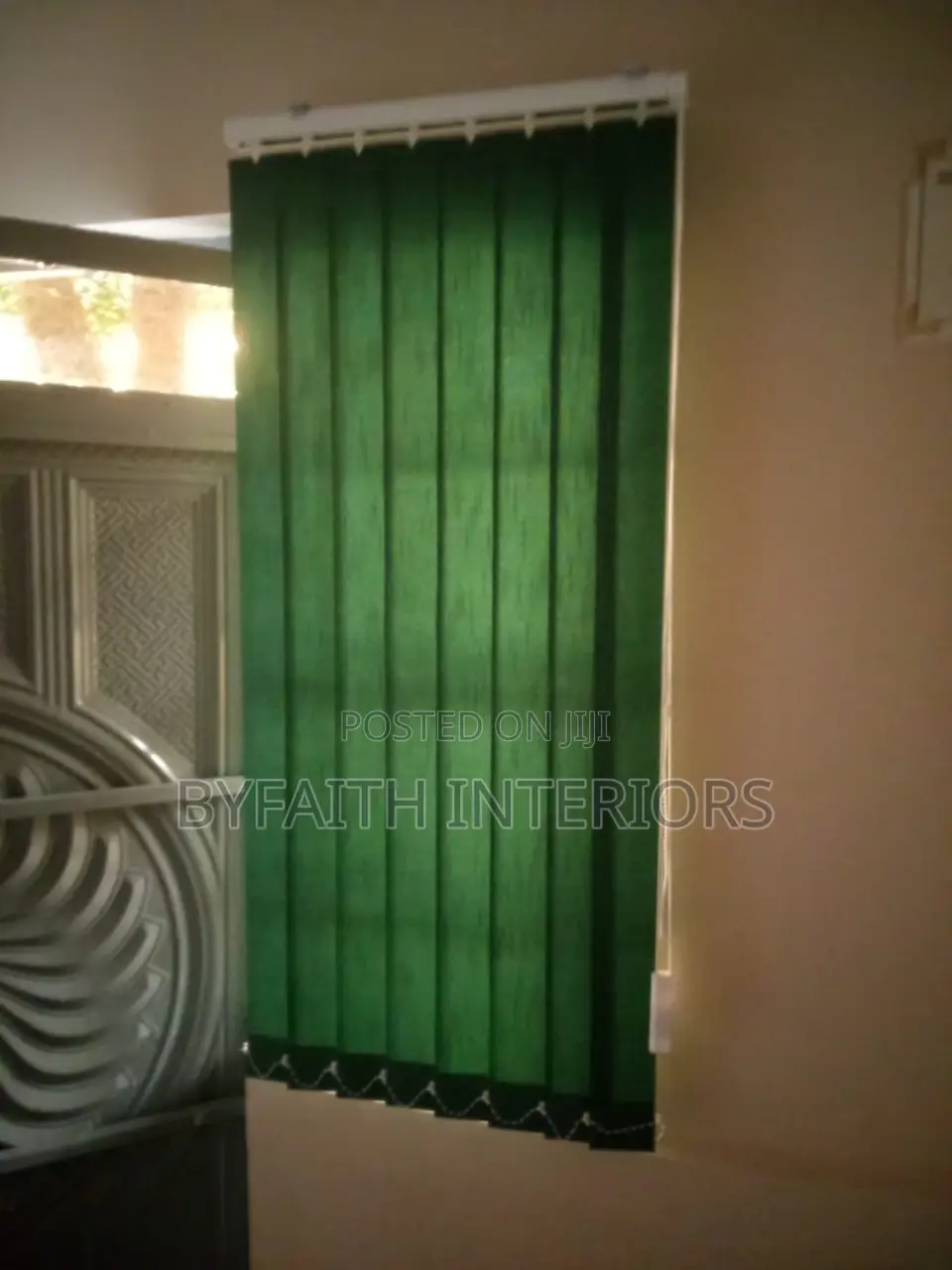 Pleasant Room With Vertical Blinds