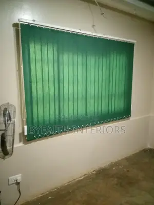 Pleasant Room With Vertical Blinds
