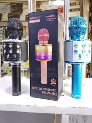 Ws-858l Handheld Ktv Wireless Bluetooth Karaoke Microphone