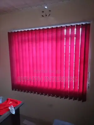 Calm Atmosphere With Office Vertical Blinds