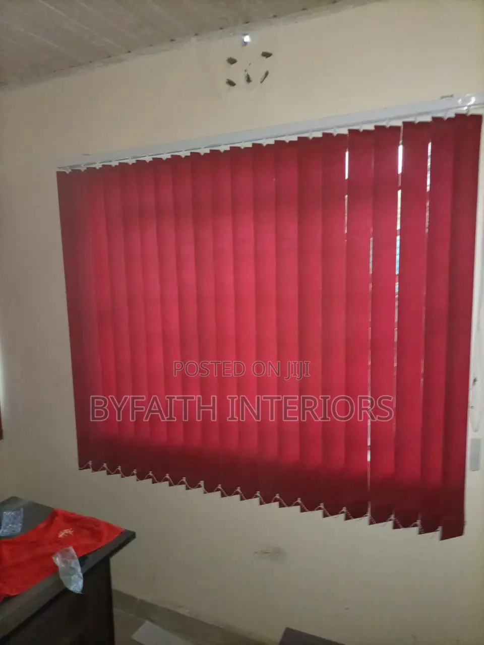 Calm Atmosphere With Office Vertical Blinds