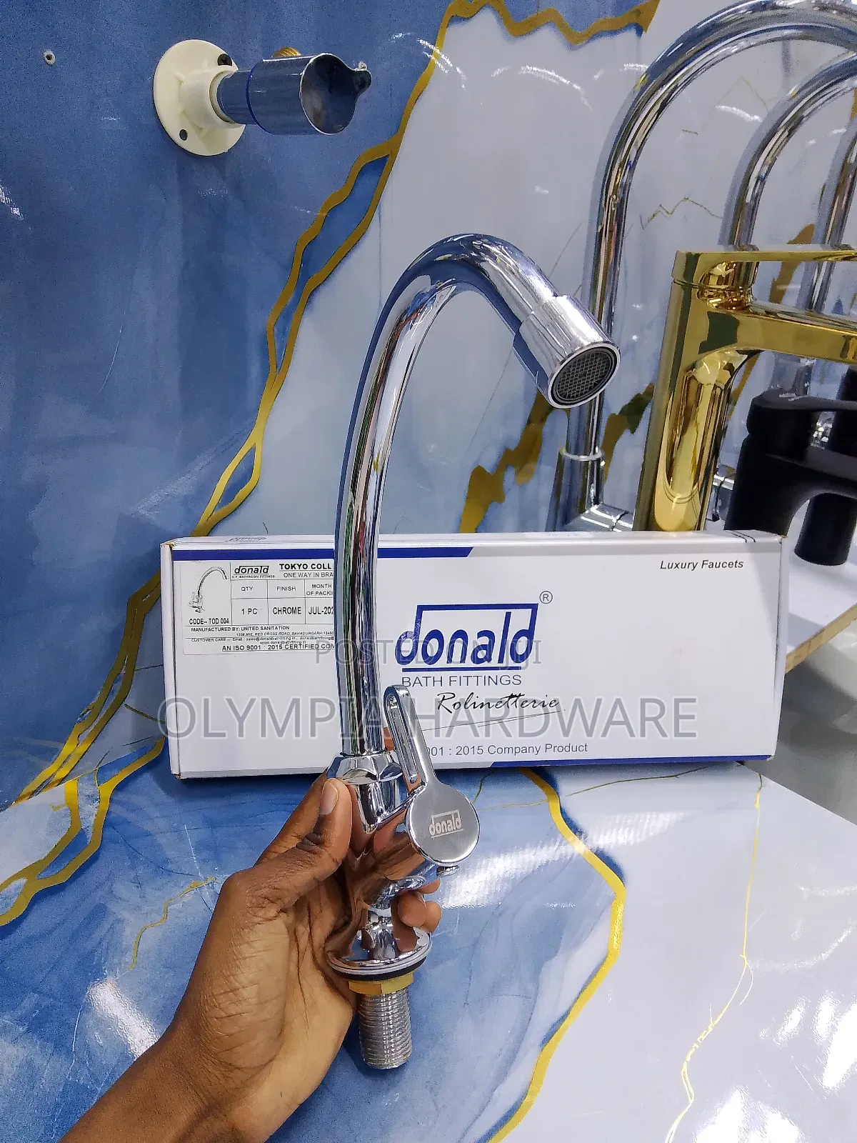 Donald Kitchen Tap Pillar