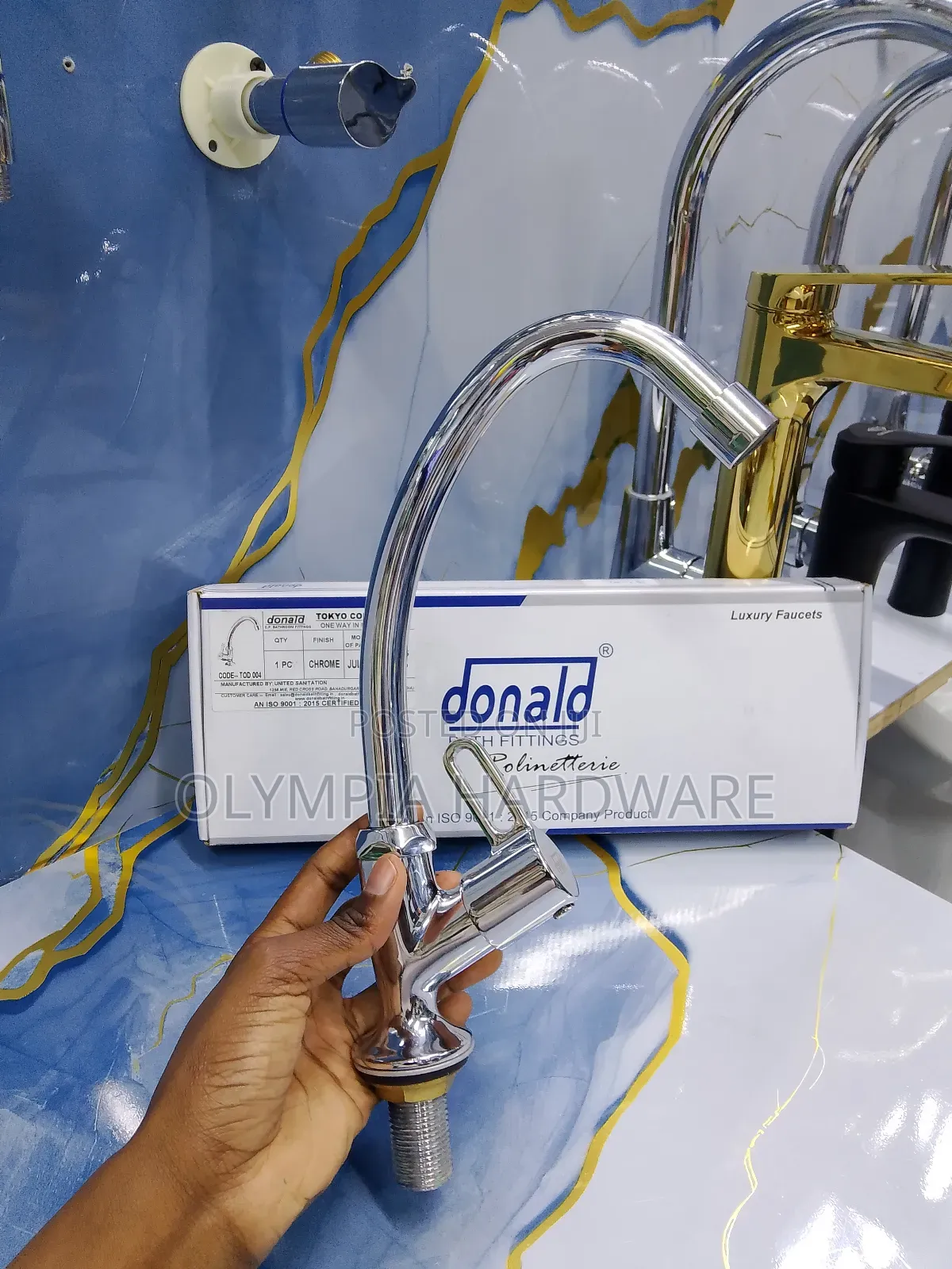 Donald Kitchen Tap Pillar