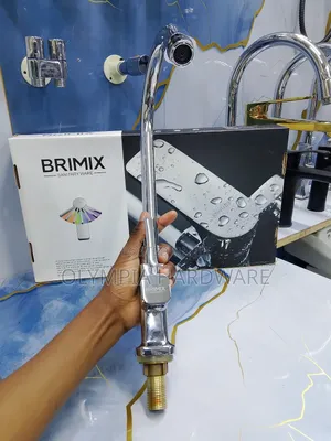 Brimix Kitchen Tap Silver (Pillar)