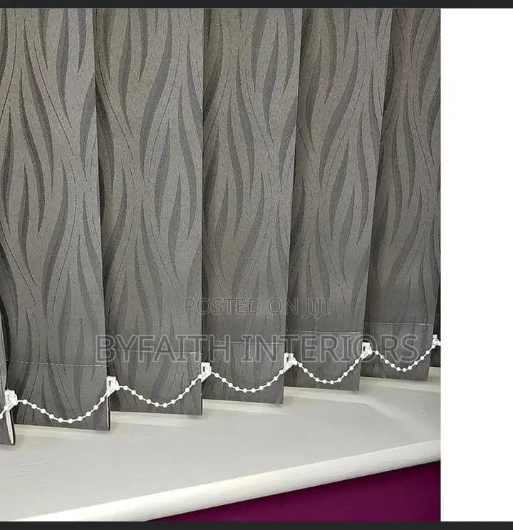 Calm,Bright Space With Vertical Blinds