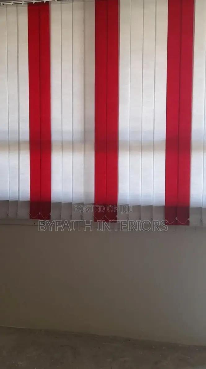 Calm,Bright Space With Vertical Blinds