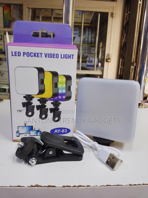 Ay-83 Led Video Light Rgb For Vlogging Photography