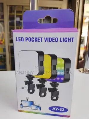 Ay-83 Led Video Light Rgb For Vlogging Photography