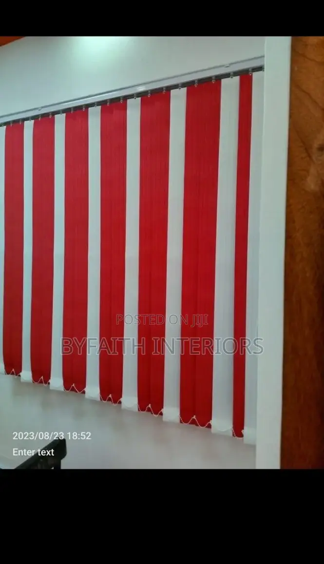 Even Light With Vertical Blinds