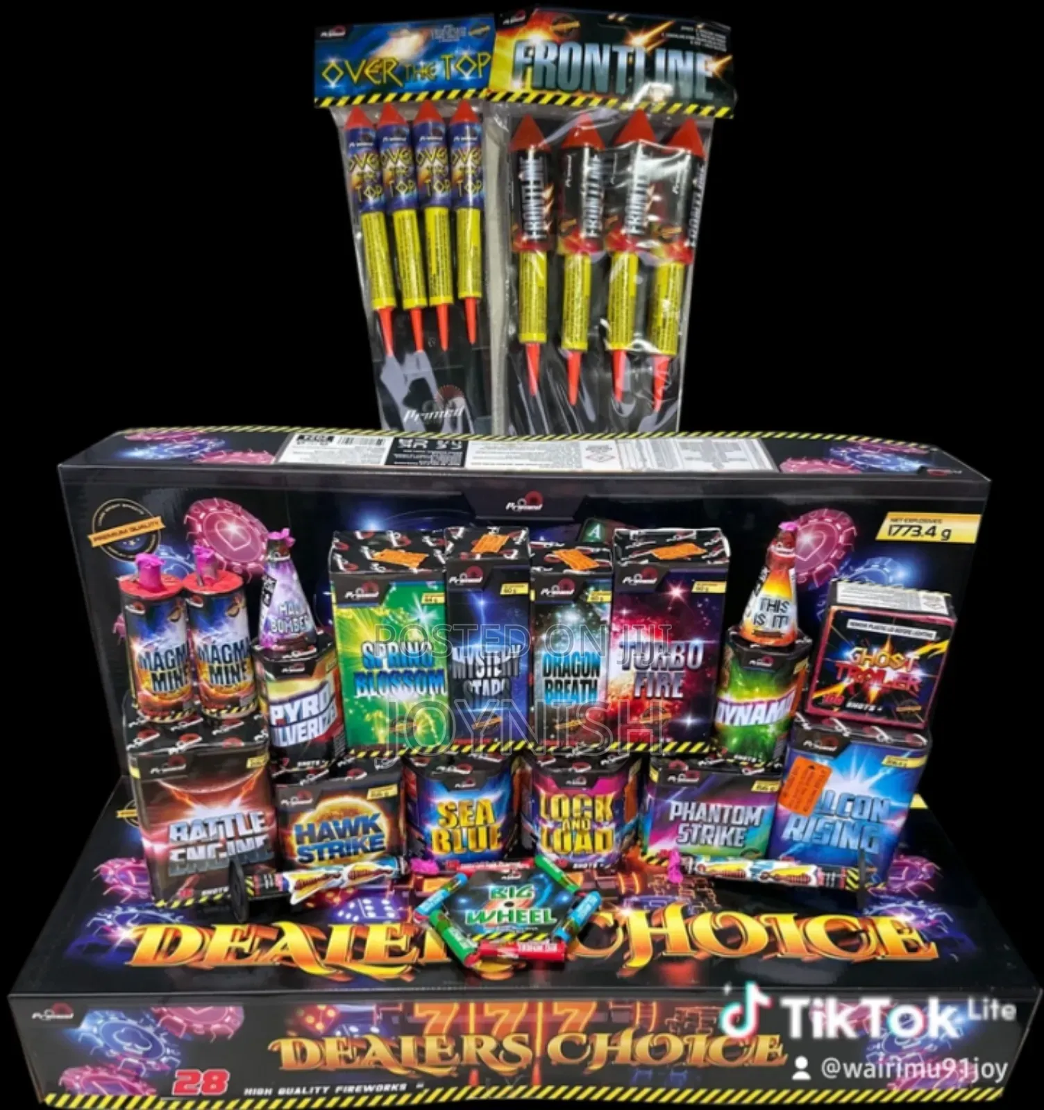 New Brilliant Fireworks Price Per Piece