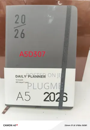 2026 Diary Daily Planner A5 Hardcover Notebook
