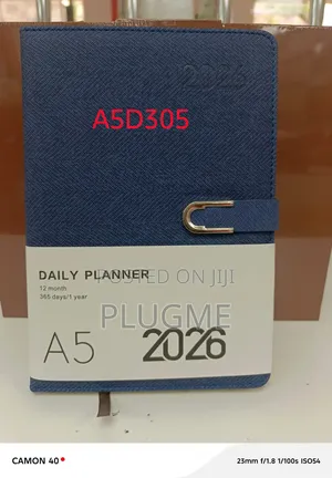 2026 A5 Daily Planner Diary Notebook