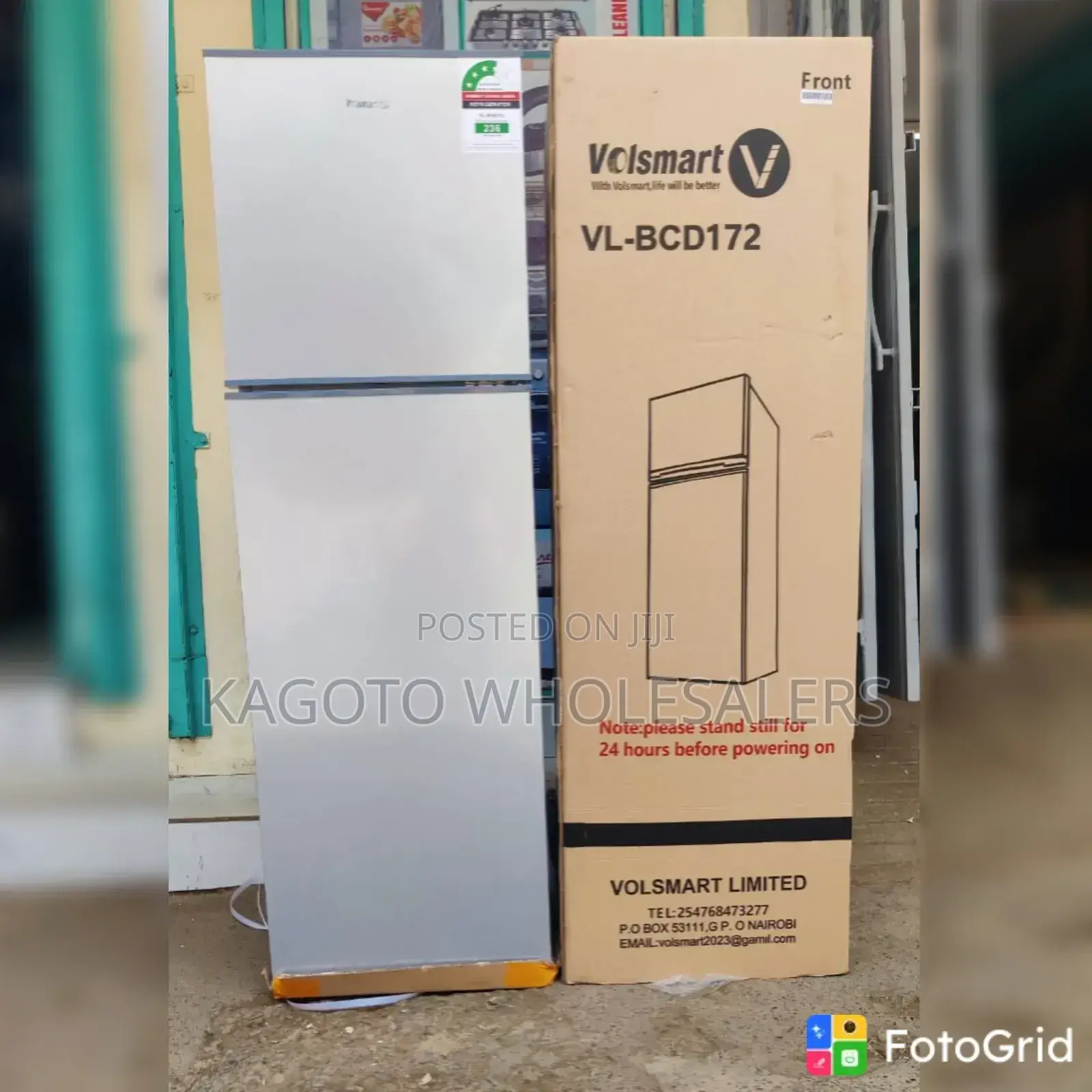 Volsmart 176 Litres Refrigerator
