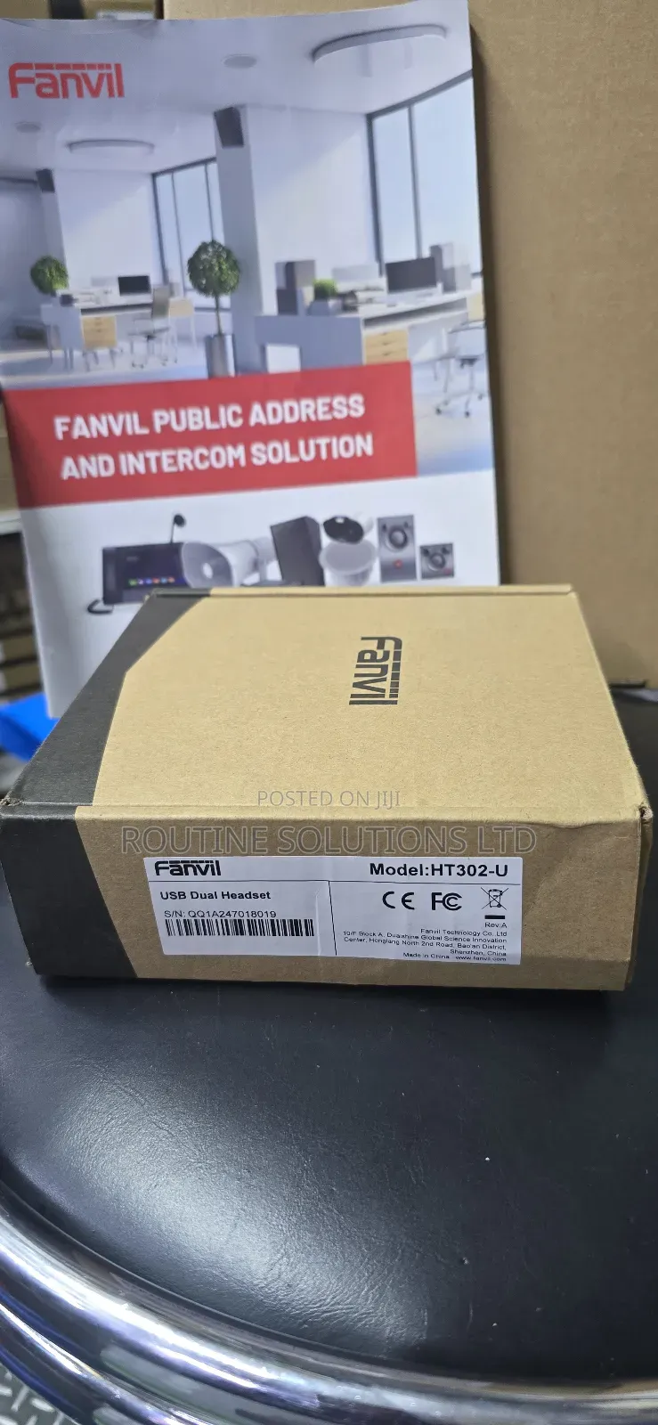 Fanvil Usb Dual Headset Ht302-u