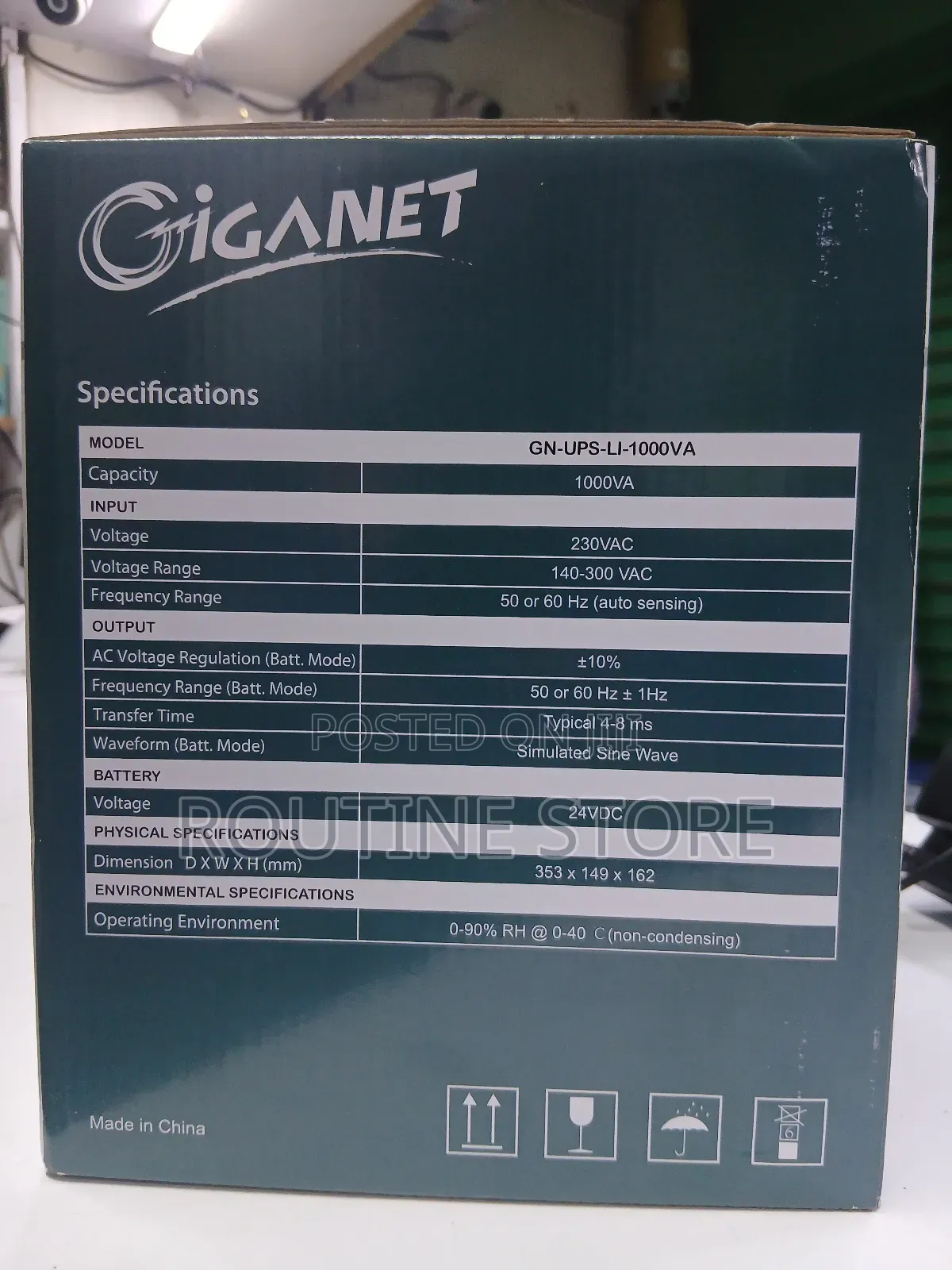 Giganet Ups 1kva