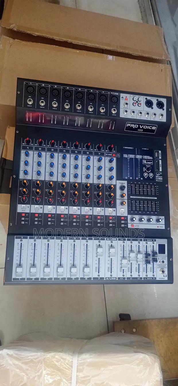 Pro Voice Hx8 Powered Mixer - main view