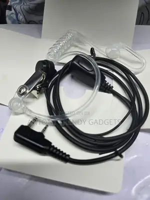 Fbi Two-way Radio Acoustic Earpiece Ptt For Baofeng