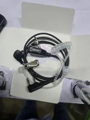 Fbi Two-way Radio Acoustic Earpiece Ptt For Baofeng