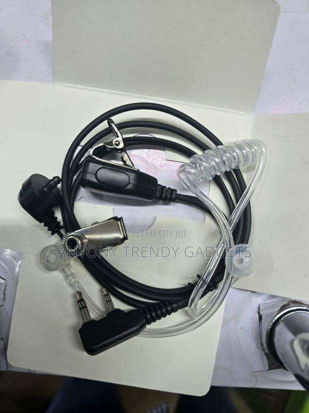 Fbi Surveillance Acoustic Tube Earpiece 2-pin K-plug