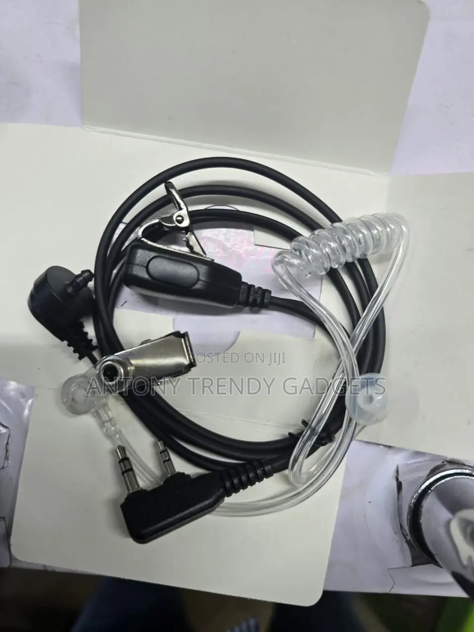 Fbi Surveillance Acoustic Tube Earpiece 2-pin K-plug
