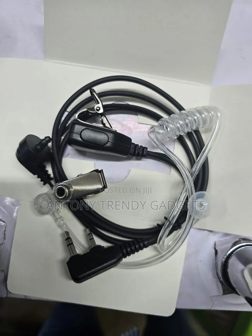 Fbi Surveillance Acoustic Tube Earpiece 2-pin K-plug