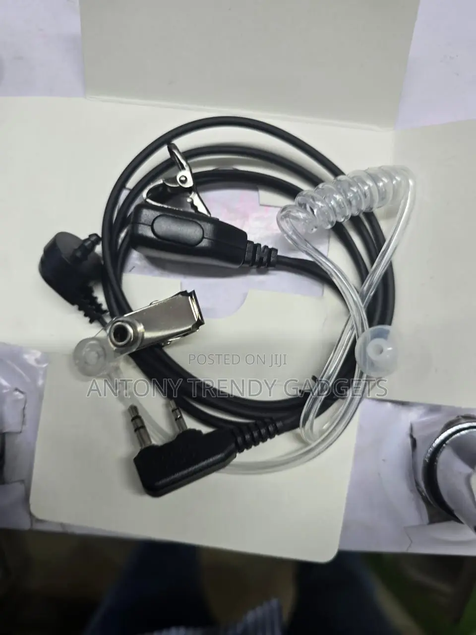 Fbi Security Radio Earpiece With Ptt Mic Baofeng