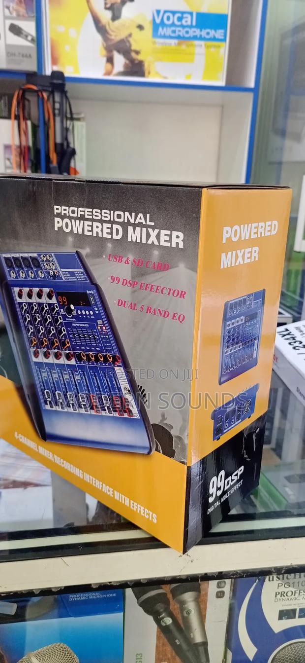 Yamaha 4 Channel Mixer - main view