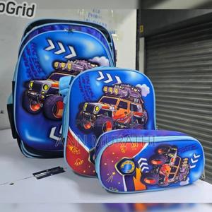 3 in 1 Cartoon Themed School Backpack - main view