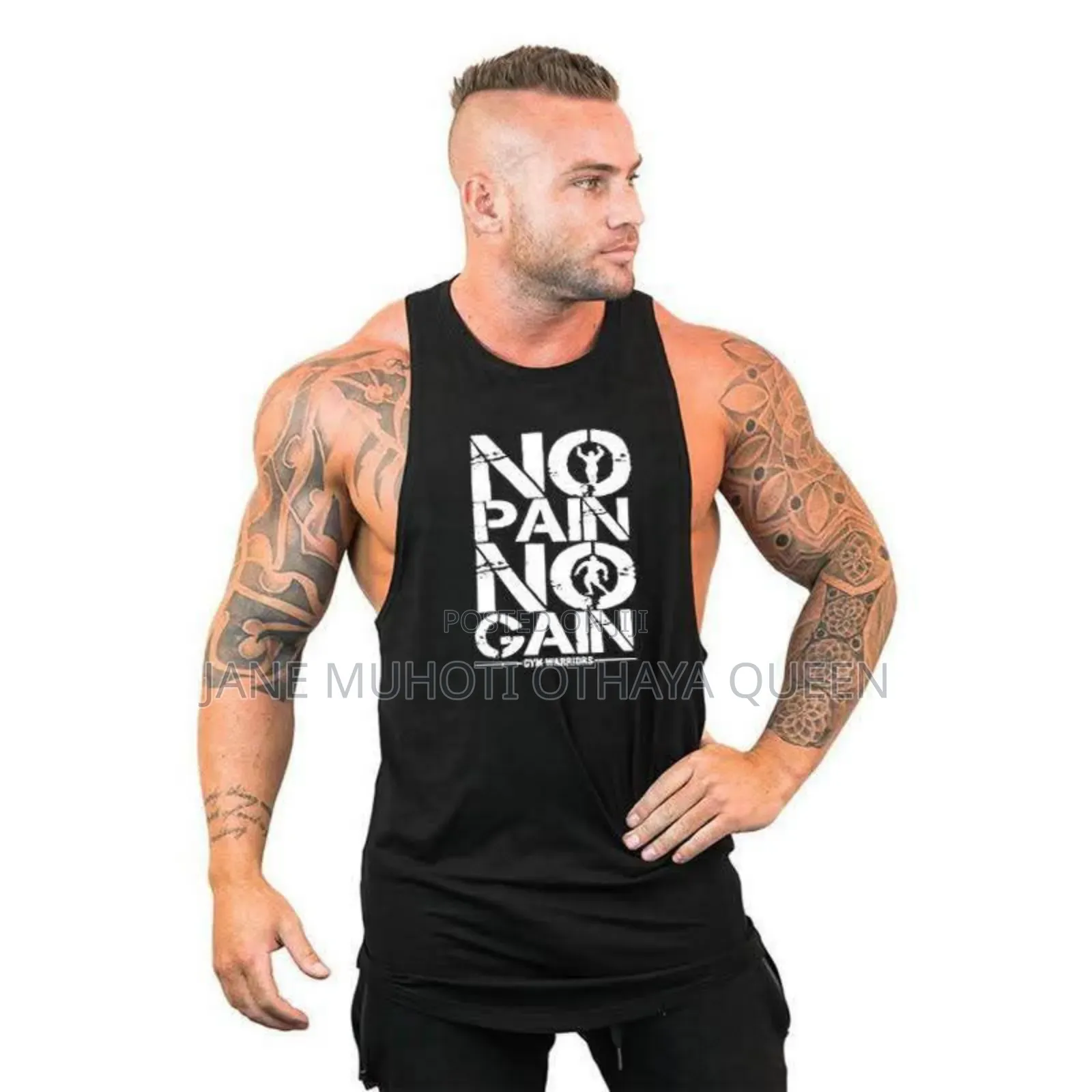 Pure Cotton Perfect for Gym and Jogging_