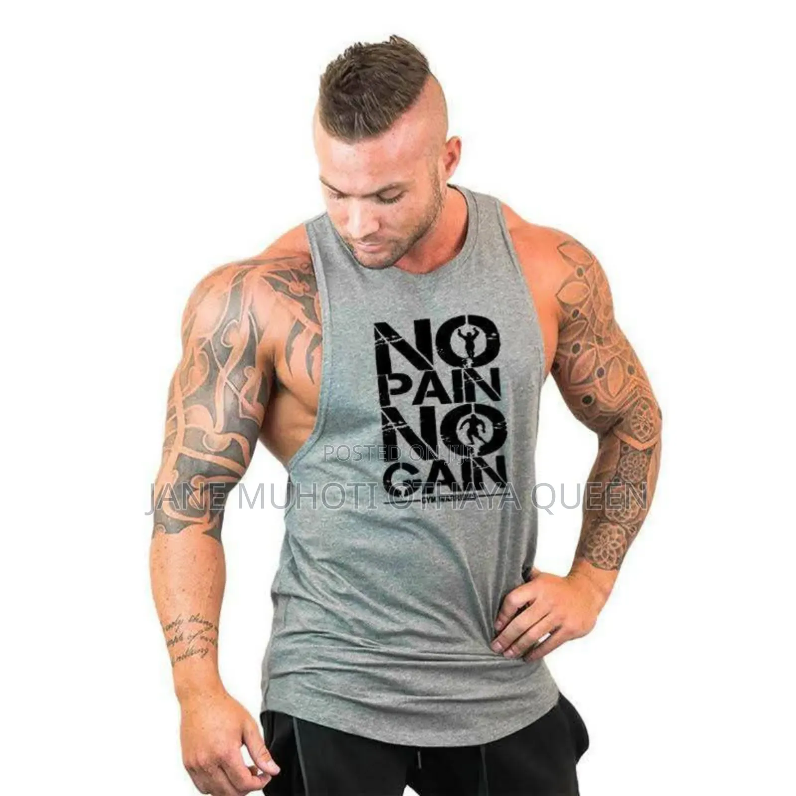 Pure Cotton Perfect for Gym and Jogging_