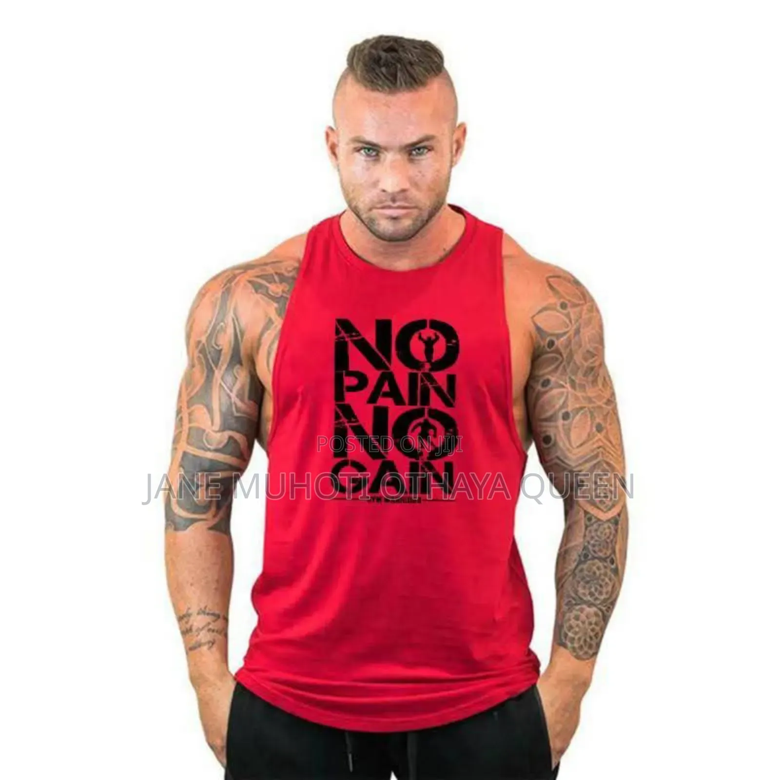 Pure Cotton Perfect for Gym and Jogging_