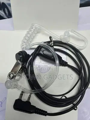 Fbi Covert Acoustic Tube Earpiece Two-Way Radio