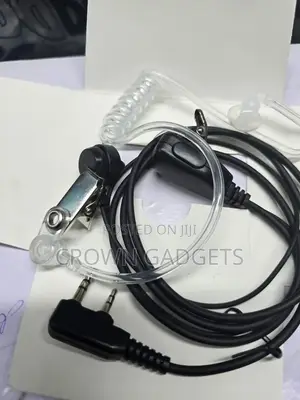 Fbi Covert Acoustic Tube Earpiece Two-Way Radio