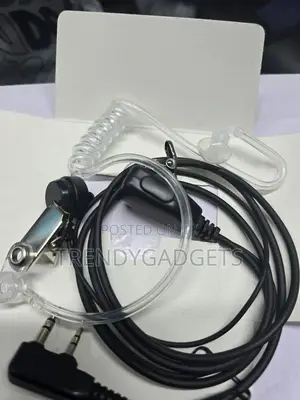Fbi Two-Pin Radio Earpiece PTT Uv-5r Bf-888s