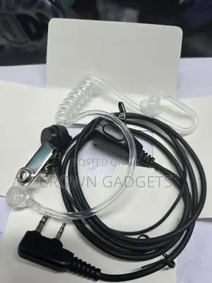Fbi Two-Pin Radio Earpiece PTT Uv-5r Bf-888s