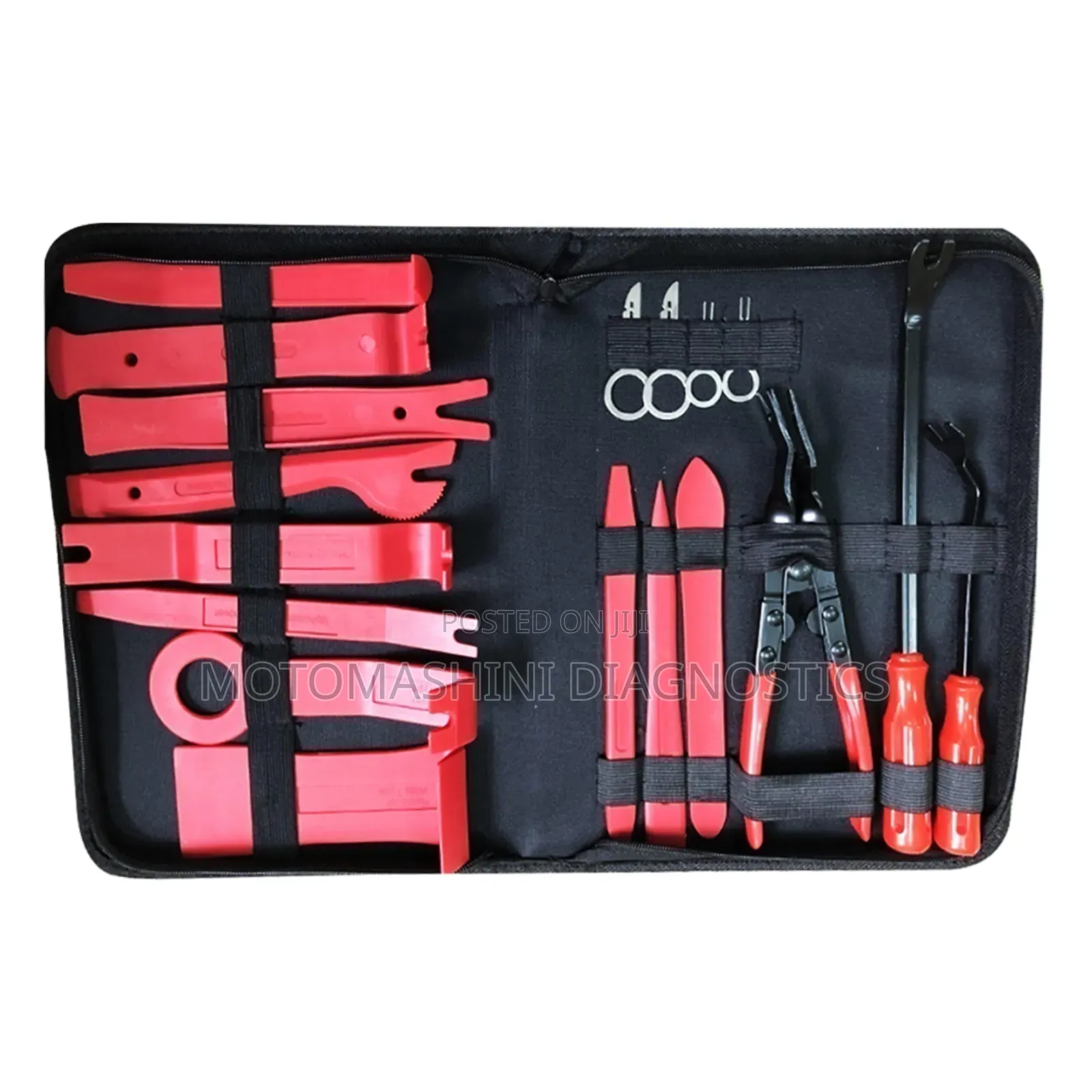 Vehicle Panel Trim and Panel Clip Removal Toolkit
