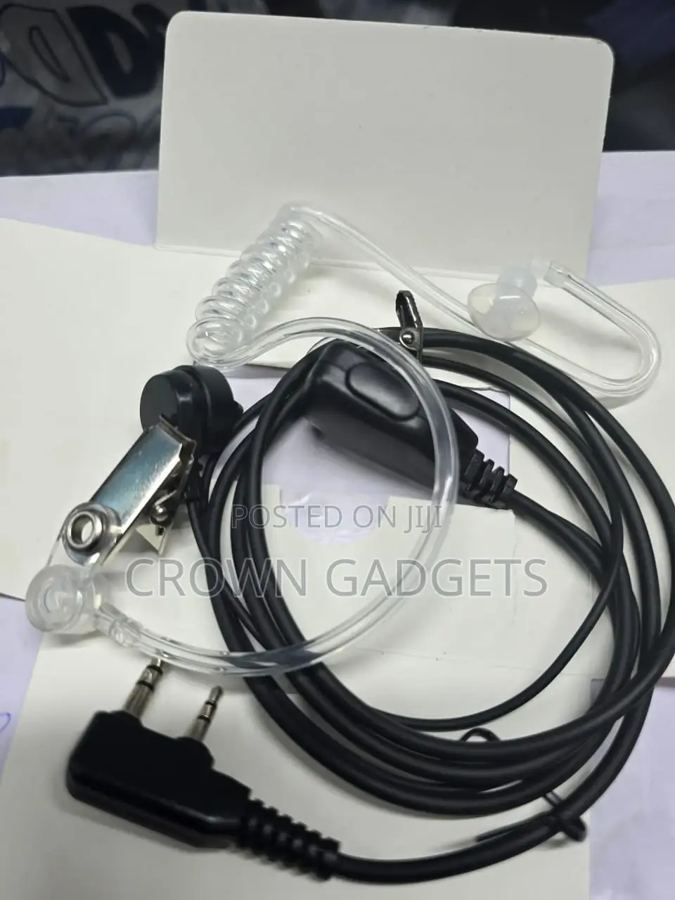 Fbi Two-Way Radio Surveillance Earpiece