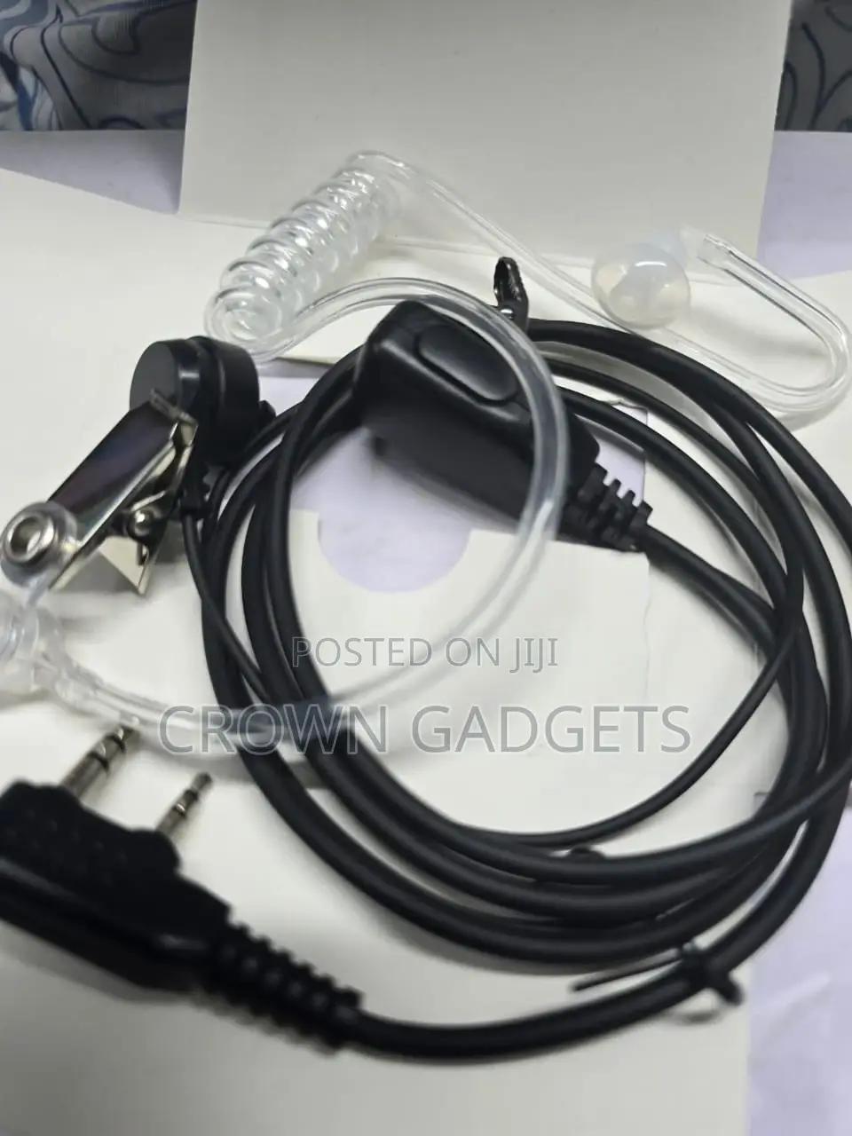 Fbi Covert Acoustic Tube Earpiece for Baofeng/Kenwood