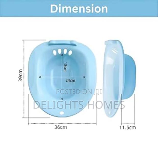 Postpartum Sitz Bath Basin and Hand Pump_pa - main view