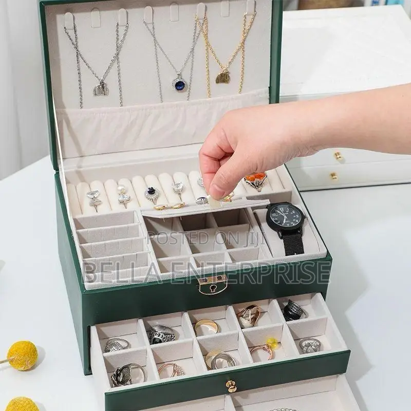 Multi-Layer Jewelry Storage Box Large Capacity