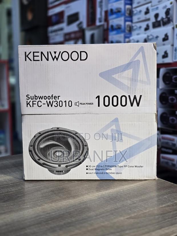 Kenwood 12 Inch 1000watts 3010 Powerful Bass Subwoofer