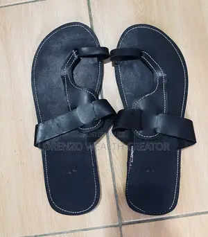Men’S Leather Open Toe Sandals 14 Inch Size 48