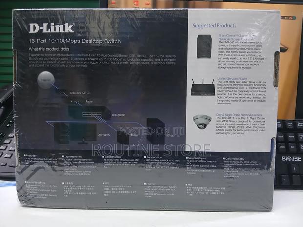 D-Link Des 1016d - thumbnail 3