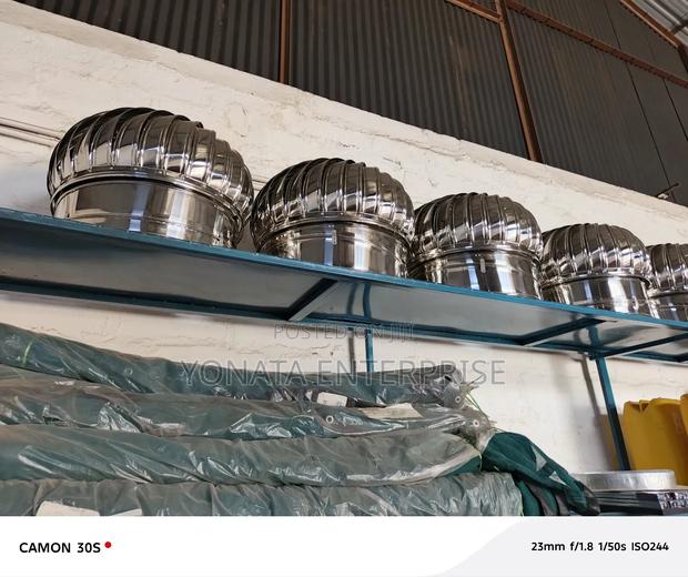 Stainless Steel Roof Cyclone Ventilator 500mm Diameter - thumbnail 2