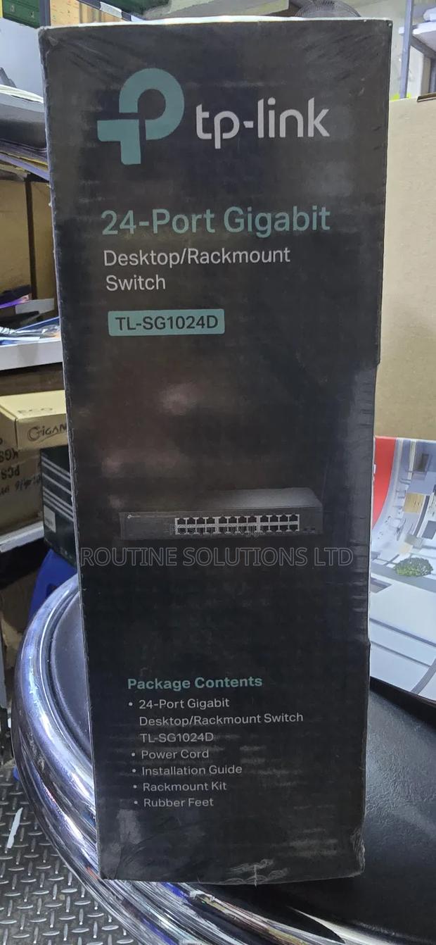 Tplink Gigabit Rackmount 24port Switch - thumbnail 2